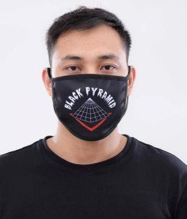 BLACK PYRAMID（ブラックピラミッド）Hazard Maze Face Mask Y7162574